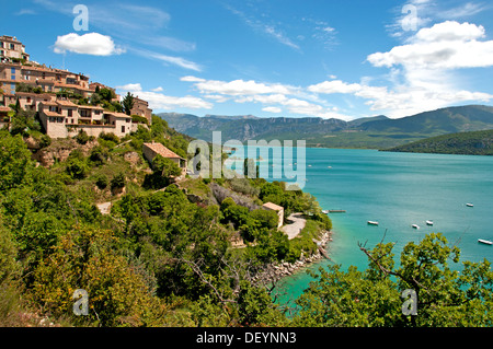 St. Croix See Les Gorges du Verdon Provence Frankreich Stockfoto