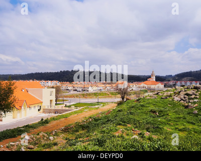 Ifrane, Marokko - Stadt im Mittleren Atlas, kälteste Ort in Afrika Stockfoto