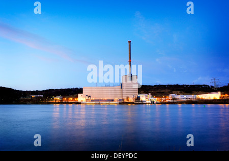 Kruemmel AKW in Geesthacht, Schleswig-Holstein Stockfoto