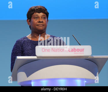 BARONESS DOREEN LAWRENCE LABOUR PARTY-Chef 25. September 2013 BRIGHTON CENTRE BRIGHTON ENGLAND Stockfoto