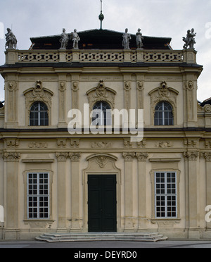 Belvedere. Unteres Belvedere. 1714-1716. erbaut von Johann Lukas von Hildebrandt (1668-1745). Wien. Österreich. Stockfoto