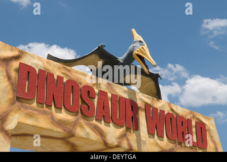 Dinosaurier Welt Glen Rose Texas USA Stockfoto