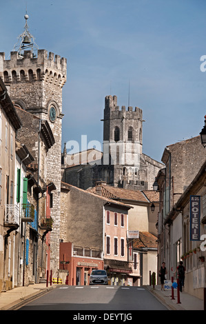 Vivier Ardèche Rhône Alpes Rhone Tal Frankreich mittelalterliche französische Stadt Stockfoto