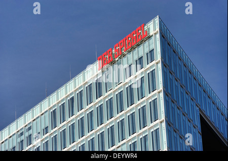 Spiegel-Verlag, aufbauend auf der Ericusspitze im Hamburger Stadtteil Hafencity Stockfoto