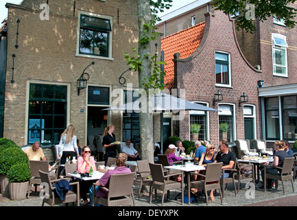 Insel Vlieland Pub Bar außerhalb Café Niederlande Stockfoto