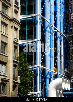Centre Georges Pompidou or Pompidou Centre, Beaubourg, Paris, France, Europe Stockfoto