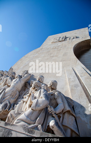 Padrão Dos Descobrimentos, Denkmal der Entdeckungen, Henri zu feiern, der Navigator und dem portugiesischen Zeitalter der Entdeckungen und Stockfoto