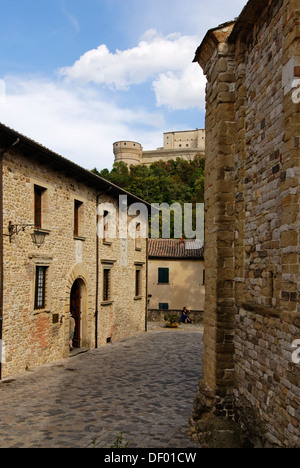 San Leo, Provinz von Rimini, Emilia Romagna, Italien, Europa Stockfoto