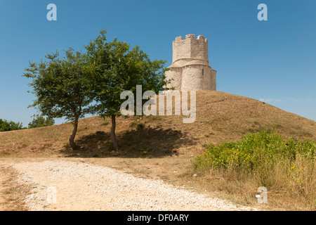 Kreuzkuppelkirche Sveti Nikola, St.-Nikolaus-Kirche, 12. Jahrhundert Prahulje, Nin, Zadar, Dalmatien, Kroatien, Europa Stockfoto