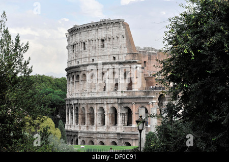 Kolosseum, Kolosseum, Amphitheater, erbaut im 72 n. Chr. von Vespasian, Rom, Latium, Italien, Europa Stockfoto