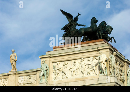 Österreich, Wien, Parlament-Rückseite Stockfoto