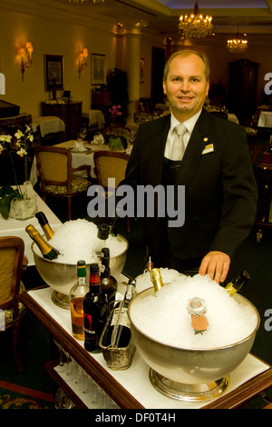 Österreich, Wien 1, Grand Hotel, Kärntner Ring 9, Das französischen Gourmetrestaurant "Le Ciel" Stockfoto