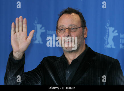 Jean Reno in der Photocall und der Pressekonferenz des Films "Pink Panther 2" während der 59. Berlinale 2009 am 13. Februar 2009 in Berlin. Stockfoto