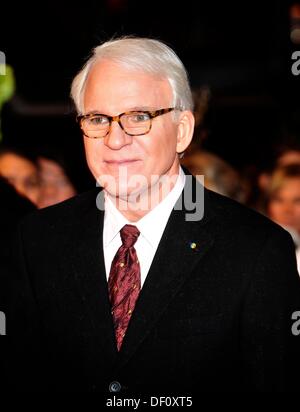 Steve Martin auf der Berlinale-Premiere von "Pink Panther 2" am 13. Februar 2009. Stockfoto