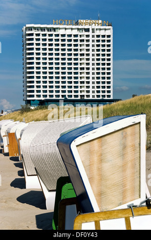 Hotel Neptun Warnemünde, Deutschland Stockfoto