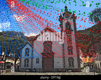 Madeira, Ribeira Brava, die Kirche Igreja de Sao Bento Stockfoto