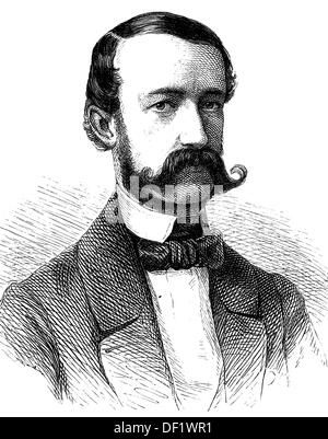 Stephen Francis Victor, Erzherzog von Österreich, 1817-1867, Holzschnitt aus dem Jahr 1864 Stockfoto