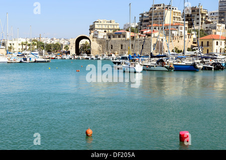 Hafen von Heraklion - Crete. Griechenland Stockfoto