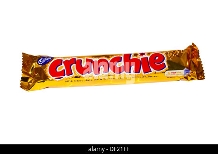 Die Cadbury Crunchie Bar. Stockfoto