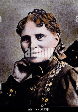 Clara Barton (1821-1912), US-amerikanischer humanitäre, Gründer des amerikanischen Roten Kreuz, Portrait, 1902 Stockfoto