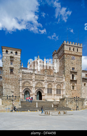 Monasterio de Nuestra Senora de Guadalupe, Guadalupe, Extremadura, Spanien Stockfoto