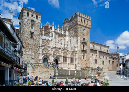 Monasterio de Nuestra Senora de Guadalupe, Guadalupe, Extremadura, Spanien Stockfoto