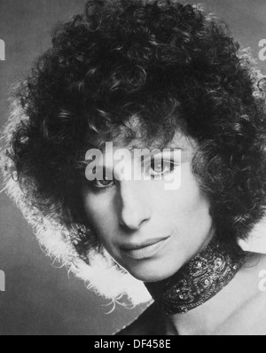 Barbra Streisand, Werbung Portrait für den Film", ein Star wird geboren", die ersten Künstler mit Vertrieb über Warner Bros., 1976 Stockfoto