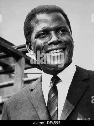 Sidney Poitier, Porträt, auf dem der Film "Sir, mit Liebe', Columbia britische Produktionen, 1967 Stockfoto