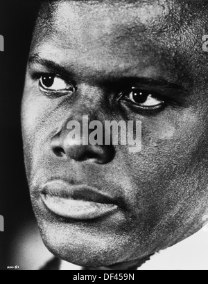 Sidney Poitier, Porträt, auf - der Film", In der Hitze der Nacht", die von der Mirisch Corporation mit der Distribution über United Artists, 1967 Stockfoto