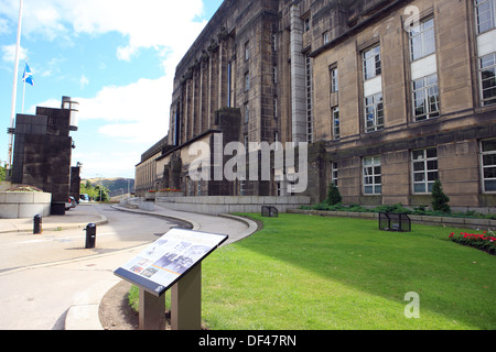 Art-Deco-Stil St Andrew House, das zentrale Gebäude der schottischen Regierung in Edinburgh Stockfoto