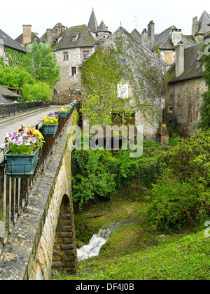 Das schönste Dorf in Frankreich, Carennac Stockfoto