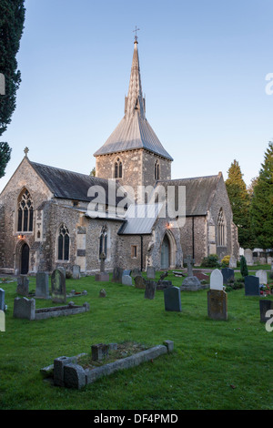 St. Helen's Church, Wheathampstead, Hertfordshire, England, Großbritannien Stockfoto