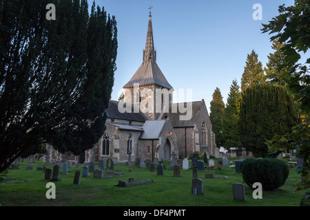 St. Helen's Church, Wheathampstead, Hertfordshire, England, Großbritannien Stockfoto