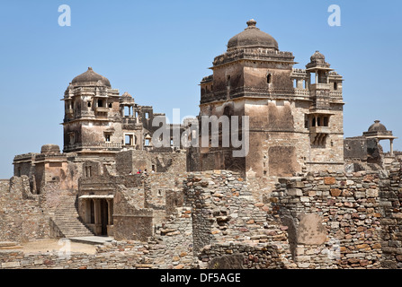 Rana Kumbha Palast. Chittorgarh Fort. Rajasthan. Indien Stockfoto