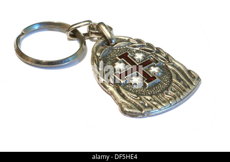 Schmuckstück isoliert auf weißem Hintergrund Stockfoto