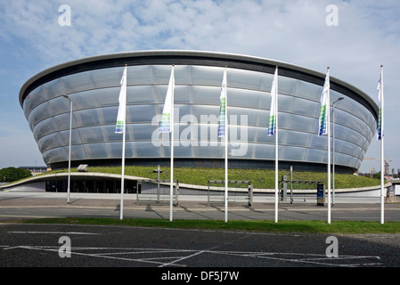 SSE The Hydro Veranstaltungsort im Rahmen des Scottish Exhibition and Conference Centre in Finnieston Glasgow Schottland neu abgeschlossen Stockfoto