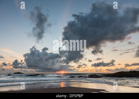 Strand von Sandwood Bay in Sutherland, Schottland Stockfoto