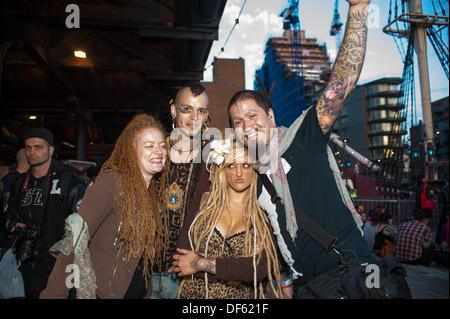 London, UK. 28. September 2013. London-Tattoo-Convention. © Terence Mendoza/Alamy Live-Nachrichten Stockfoto