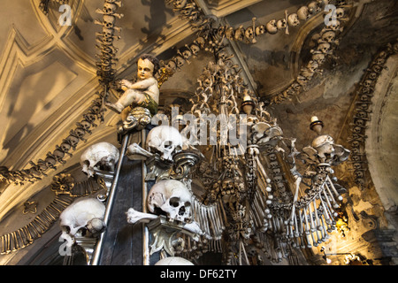 Sedlec Ossuary, Kutna Hora, Tschechien Stockfoto