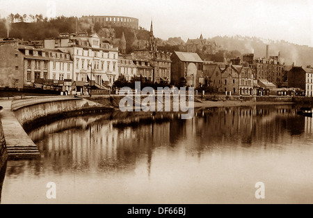 Der Esplanade Oban viktorianischen Zeit Stockfoto