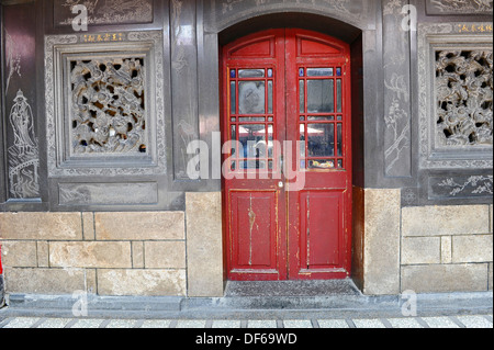 Das älteste Tempel in Taipei, Taiwan ist Longshan, gebaut von den Chinesen. Stockfoto