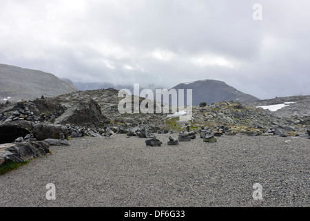 Europa, Norwegen, Geiranger, Bergen, Trolle, Stockfoto