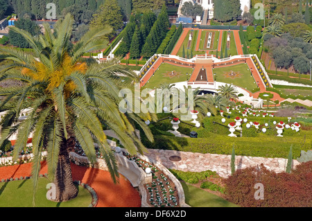 Bahai-Garten, Haifa, Israel Stockfoto