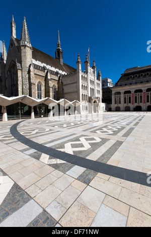 Die Guildhall & Guildhall Art Gallery, London, England, UK. Stockfoto