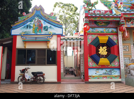 Sala Jao Phu Ya chinesischen Tempel in Nong Khai, Thailand Stockfoto