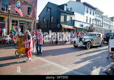 4. Juli Parade in Annapolis Stockfoto