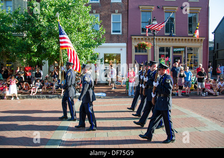 4. Juli Parade in Annapolis Stockfoto