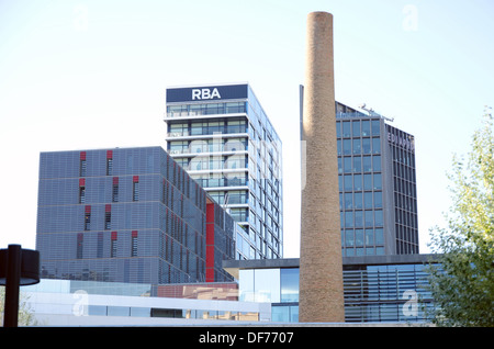 Europa, Spanien, Barcelona, 22poblenou, Geschäftshäuser Stockfoto