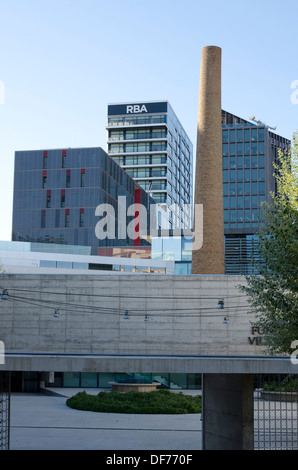 Europa, Spanien, Barcelona, 22poblenou, Geschäftshäuser Stockfoto