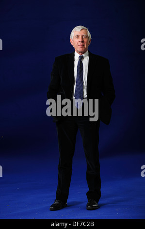 John Whitaker 'Jack' Stroh, Labour-Politiker und ehemalige Heimat und Außenminister am Edinburgh Book Festival 2013. Stockfoto